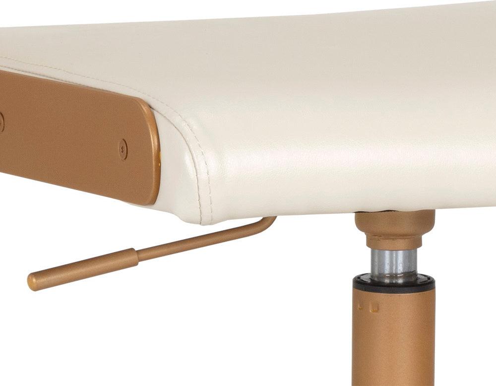 SUNPAN Task Chairs - Davis Office Chair Champagne Gold Castillo Cream