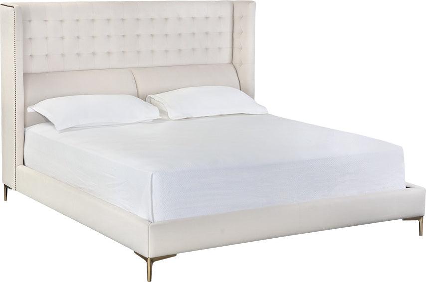 SUNPAN Beds - Cairo Bed - King - Antonio Porcelain Cream