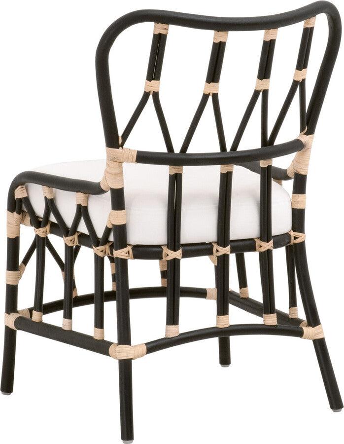 Essentials For Living Dining Chairs - Caprice Dining Chair - Black Rattan