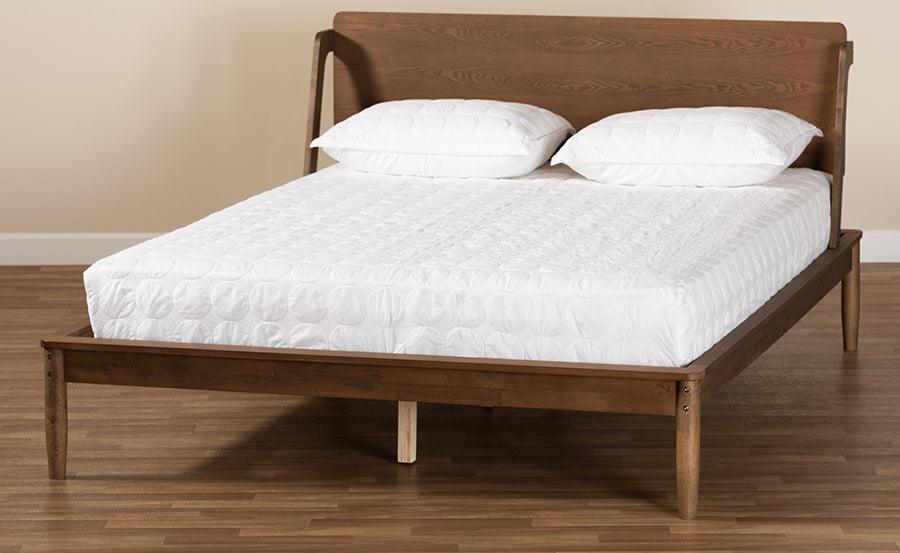 Wholesale Interiors Beds - Sadler Full Bed Ash walnut