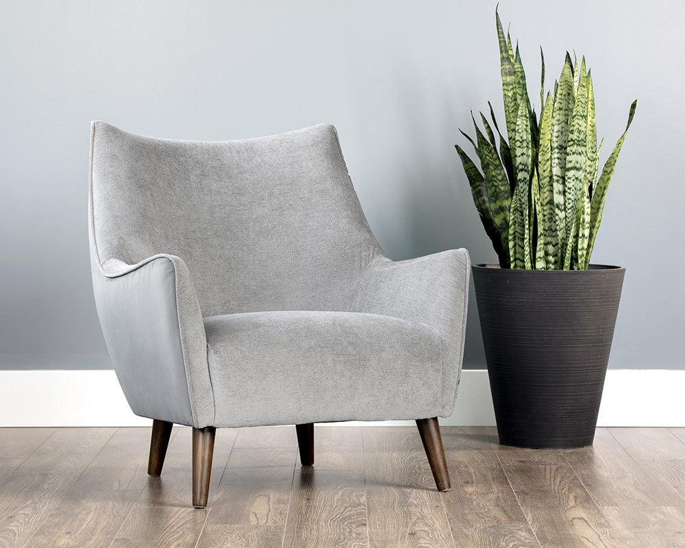 SUNPAN Accent Chairs - Sorrel Lounge Chair Polo Club Stone & Antonio Charcoal
