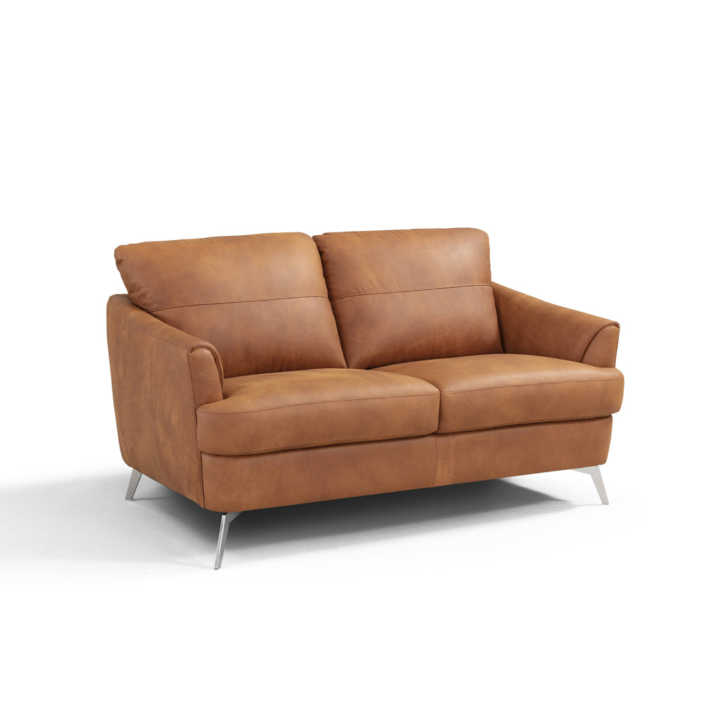 ACME Furniture Sofas & Couches - ACME Safi Loveseat , Camel Leather